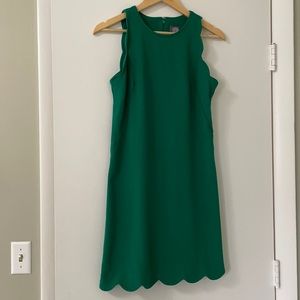 Vince Camuto Dress with Scalloped Hem